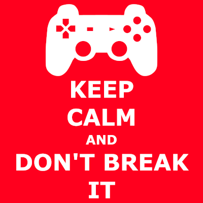 Keep Calm and Don't Break your Game Controller T-Shirt